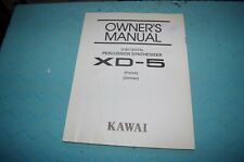 Kawai xd5 manuale usato  Spedire a Italy