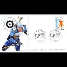FDC LNF - J.O. d'hiver de Turin - oblit Paris 4/2/06 comprar usado FDC LNF - J.O. d'hiver de Turin - oblit Paris 4/2/06 comprar usado  Enviando para Brazil