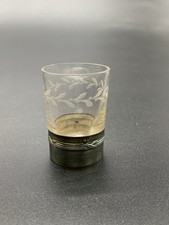Ancien gobelet verre d'occasion  Pont-de-l'Arche