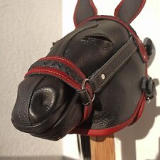 Ledermaske schwarz rot gebraucht kaufen  Duisburg