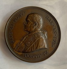 Medaglia pontificia pio usato  Reggio Emilia