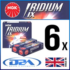 6x NGK BKR7EIX (2667) IRIDIUM IX Zuendkerze, usado comprar usado  Enviando para Brazil