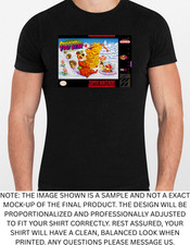 Camiseta gráfica Adventures Of Yogi Bear SNES masculina ou feminina NOVA, usado comprar usado  Enviando para Brazil