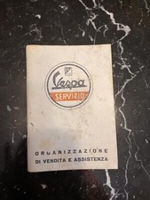 Vespa servizio libretto usato  Pavia