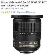 Nikon wide angle for sale  Germantown