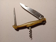 Ancien Laguiole "Le Coutelier de Laguiole".. Manche corne. 3 pièces. Old Knife., usado comprar usado  Enviando para Brazil