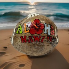 Hand painted coconut for sale  Robertsdale