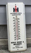 Termômetro vintage IH International Harvester Herold Implement West Concord MN comprar usado Termômetro vintage IH International Harvester Herold Implement West Concord MN comprar usado  Enviando para Brazil