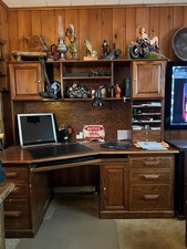 Oak desk hutch for sale Oak desk hutch for sale  Highland Lakes