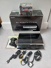 Playstation 60gb console for sale  BURES