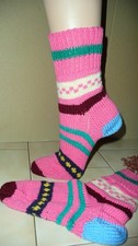 Handgestrickte socken schön gebraucht kaufen Handgestrickte socken schön gebraucht kaufen  Eberswalde