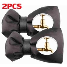 2X Capa de Torneira Externa de Inverno Tubo Anticongelante Isolamento Térmico Externo comprar usado  Enviando para Brazil