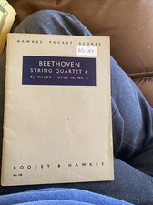 Beethoven string quartet for sale  MALVERN
