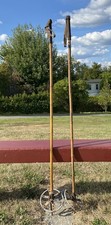 Antique bamboo ski for sale  Newport