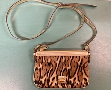 Antigo Lauren Ralph Lauren Nylon Estampa Animal Corpo Transversal Pequeno, usado comprar usado  Enviando para Brazil