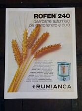 Rofen diserbante grano usato  Brescia