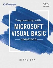 Programming With Microsoft Visual Basic - Paperback, by Zak Diane - Good comprar usado  Enviando para Brazil