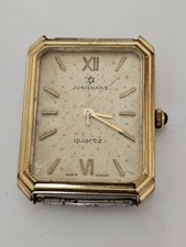 Goldfarbene damenarmbanduhr ju gebraucht kaufen  Hilpoltstein