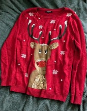 Woman xmas jumper for sale  HONITON