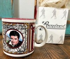 Caneca de café lembrança vintage Elvis Presley Graceland Memphis Tennessee com caixa, usado comprar usado Caneca de café lembrança vintage Elvis Presley Graceland Memphis Tennessee com caixa, usado comprar usado  Enviando para Brazil