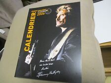 Calendrier 2006 johnny d'occasion  France
