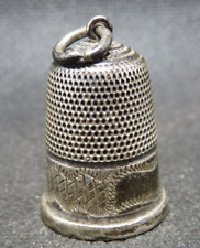 Antique thimble silver for sale  DEESIDE