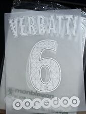 Flocage officiel verratti d'occasion  Paris XVII