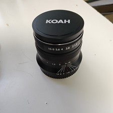 Lente Koah Artisans 55mm f/1.8 grande abertura foco manual para Nikon Z preta comprar usado  Enviando para Brazil