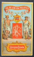 Ancienne étiquette fil d'occasion  Nantes-