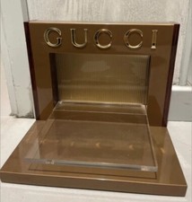 Suporte de relógio Gucci genuíno display pedestal joia comprar usado  Enviando para Brazil