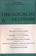 Theologische akademie band gebraucht kaufen  Koblenz
