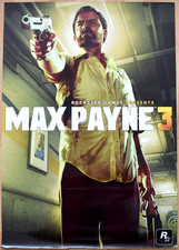 Usado, Pôster promocional Max Payne 3 RARO PS3 XBOX 360 59cm x 84cm comprar usado  Enviando para Brazil