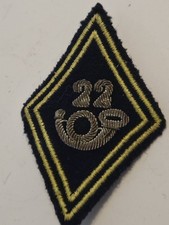 Chasseurs insigne tissu d'occasion  Strasbourg-