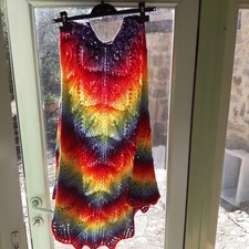 Poncho arc ciel d'occasion  Fayence