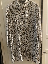 Hemdblusenkleid zara viskose gebraucht kaufen  München
