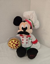 Usado, Disney Store Pelúcia Itália Mickey Mouse Pizzaria em Roupa Chef Completa comprar usado  Enviando para Brazil