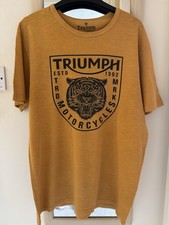 triumph t shirt for sale  BURTON-ON-TRENT