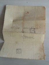 Antico atto notarile usato  Italia