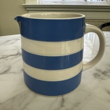 Green cornishware pitcher for sale  Pound Ridge