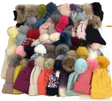 Ladies bobble hats for sale  WARRINGTON