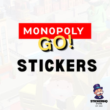 Adesivos GO Monopoly 6 estrelas, 5 estrelas, 4 estrelas, 3 estrelas, 2 estrelas, 1 estrela RÁPIDO comprar usado  Enviando para Brazil