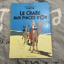 Aventures tintin crabe d'occasion  Paris V