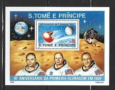 Usado, SANTO TOME Y PRINCIPE. Año: 1980. Tema: 10º ANIV. DEL PRIMER HOMBRE EN LA LUNA. comprar usado Usado, SANTO TOME Y PRINCIPE. Año: 1980. Tema: 10º ANIV. DEL PRIMER HOMBRE EN LA LUNA. comprar usado  Enviando para Brazil