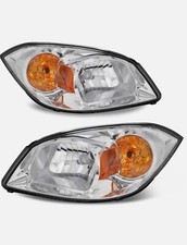 Usado, Conjunto de faróis para 2005-2010 Chevrolet Cobalt 2007-2009 Pontiac G5 LH e RH comprar usado  Enviando para Brazil