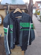 Leather kawasaki colours for sale  FALMOUTH