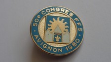Broche federation francaise d'occasion  Le Pontet