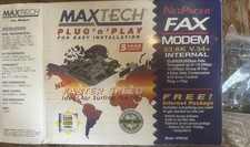 Modem de fax interno MaxTech XPV336I Net Pacer 33,6 Kbps comprar usado  Enviando para Brazil