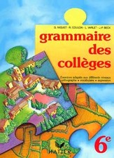 Francais 6eme grammaire d'occasion  France