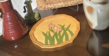 Hand painted etched for sale  Falls Church