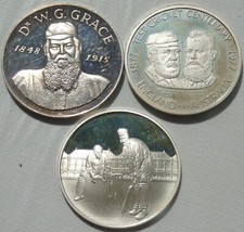 Silver cricket medals for sale  DURHAM